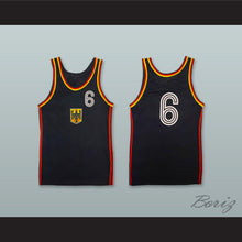 Load image into Gallery viewer, Germany 6 Black Basketball Jersey