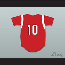 Load image into Gallery viewer, Gerrit Cole 10 Lutheran High School of Orange County Lancers Red Baseball Jersey 1