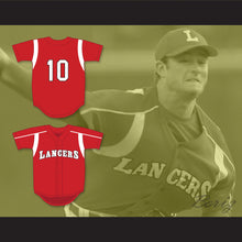 Load image into Gallery viewer, Gerrit Cole 10 Lutheran High School of Orange County Lancers Red Baseball Jersey 1
