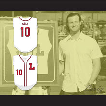 Load image into Gallery viewer, Gerrit Cole 10 Lutheran High School of Orange County Lancers White Baseball Jersey 2