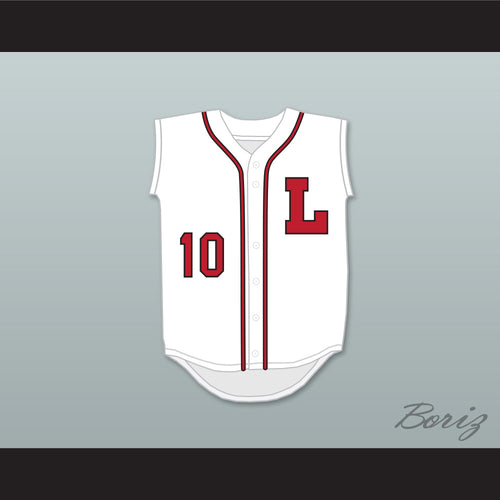 Gerrit Cole 10 Lutheran High School of Orange County Lancers White Baseball Jersey 1