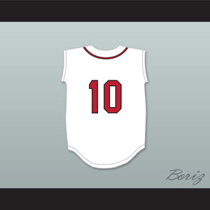 Gerrit Cole 10 Lutheran High School of Orange County Lancers White Baseball Jersey 1