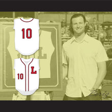 Load image into Gallery viewer, Gerrit Cole 10 Lutheran High School of Orange County Lancers White Baseball Jersey 1