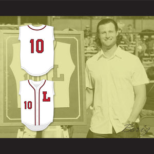 Gerrit Cole 10 Lutheran High School of Orange County Lancers White Baseball Jersey 1