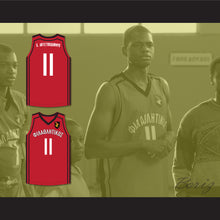 Load image into Gallery viewer, Giannis Antetokounmpo 11 Filathlitikos A.O Zografou B.C. Red Basketball Jersey