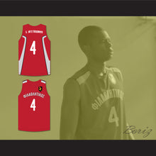 Load image into Gallery viewer, Giannis Antetokounmpo 4 Filathlitikos A.O Zografou B.C. Red Basketball Jersey 2