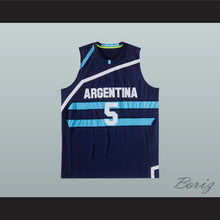 Load image into Gallery viewer, Manu Ginobili 5 Argentina Basketball Jersey
