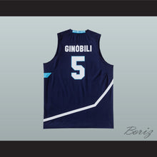 Load image into Gallery viewer, Manu Ginobili 5 Argentina Basketball Jersey