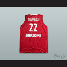 Load image into Gallery viewer, Giorgi Sharabidze 22 Georgia Red Basketball Jersey