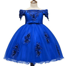 Load image into Gallery viewer, Girls Dress Elegant New Year Princess Children Party Dress Wedding Gown Kids Dresses for Girls Birthday Party Dress Vestido Wear