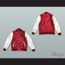 Load image into Gallery viewer, Glee William McKinley High School Red and White Lab Leather Varsity Letterman Jacket