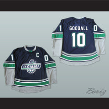 Load image into Gallery viewer, Glen Goodall 10 Seattle T-Birds Hockey Jersey