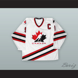 Glenn Anderson 9 Canada White Hockey Jersey