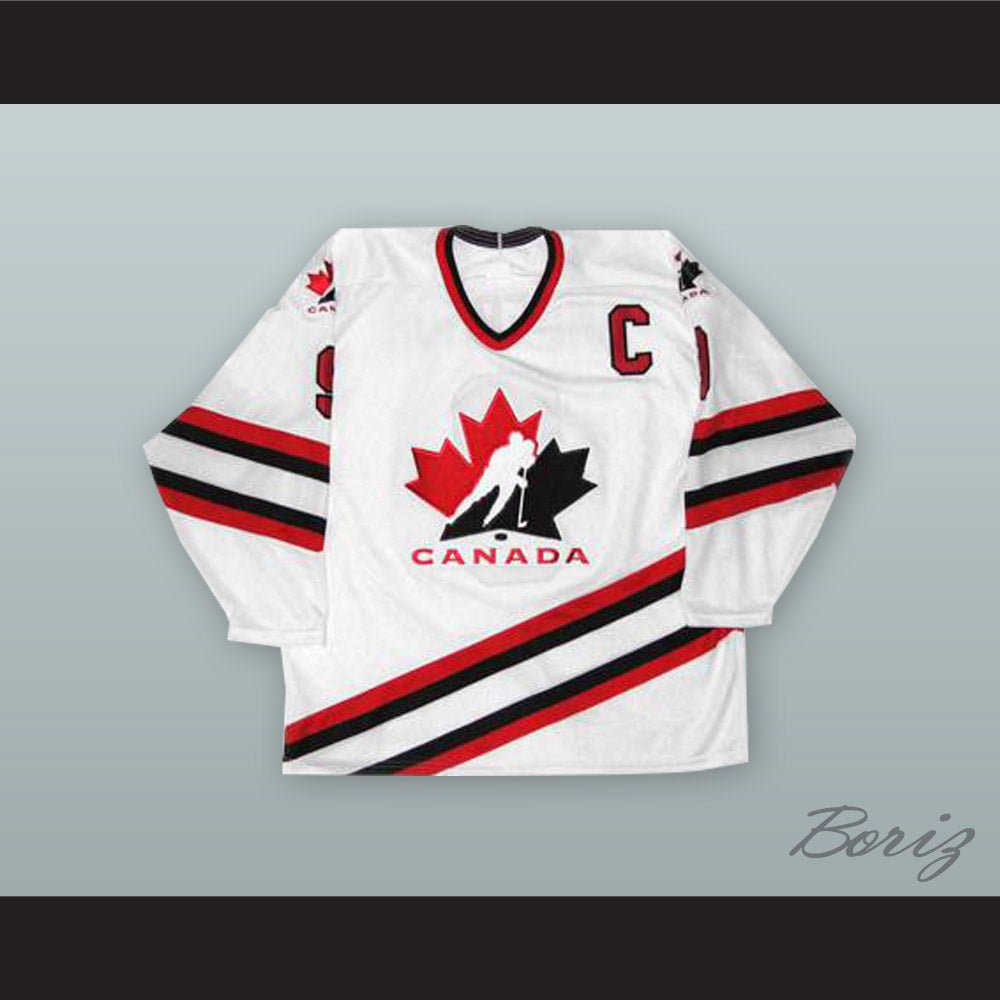 Glenn Anderson 9 Canada White Hockey Jersey
