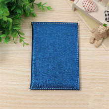 Load image into Gallery viewer, Glitter Sequin PU Leather Passport Holder Bag Business Card Passport Cover Travel Credit Card Holder Cover Driver License Bag