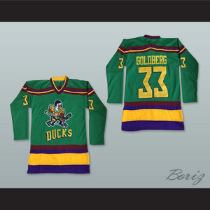 Greg Goldberg 33 Hockey Jersey