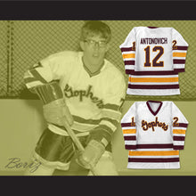 Load image into Gallery viewer, Mike Antonovich 12 Gophers Hockey Jersey