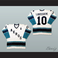 Load image into Gallery viewer, Gord Labossiere 10 Houston Aeros White Hockey Jersey
