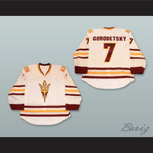Load image into Gallery viewer, Gorodetsky 7 ASU White Hockey Jersey