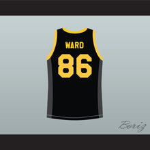 Load image into Gallery viewer, Hines Ward 86 Gotham Rogues Black Basketball Jersey