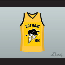 Load image into Gallery viewer, Hines Ward 86 Gotham Rogues Yellow Basketball Jersey