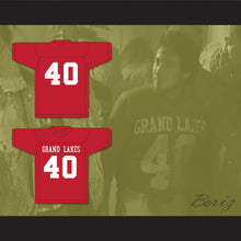 Load image into Gallery viewer, Grand Lakes University Hooters Red Football Jersey Back to School