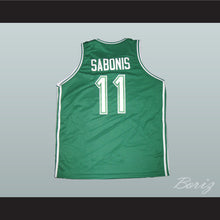 Load image into Gallery viewer, Arvydas Sabonis 11 Zalgiris Kaunas Green Basketball Jersey