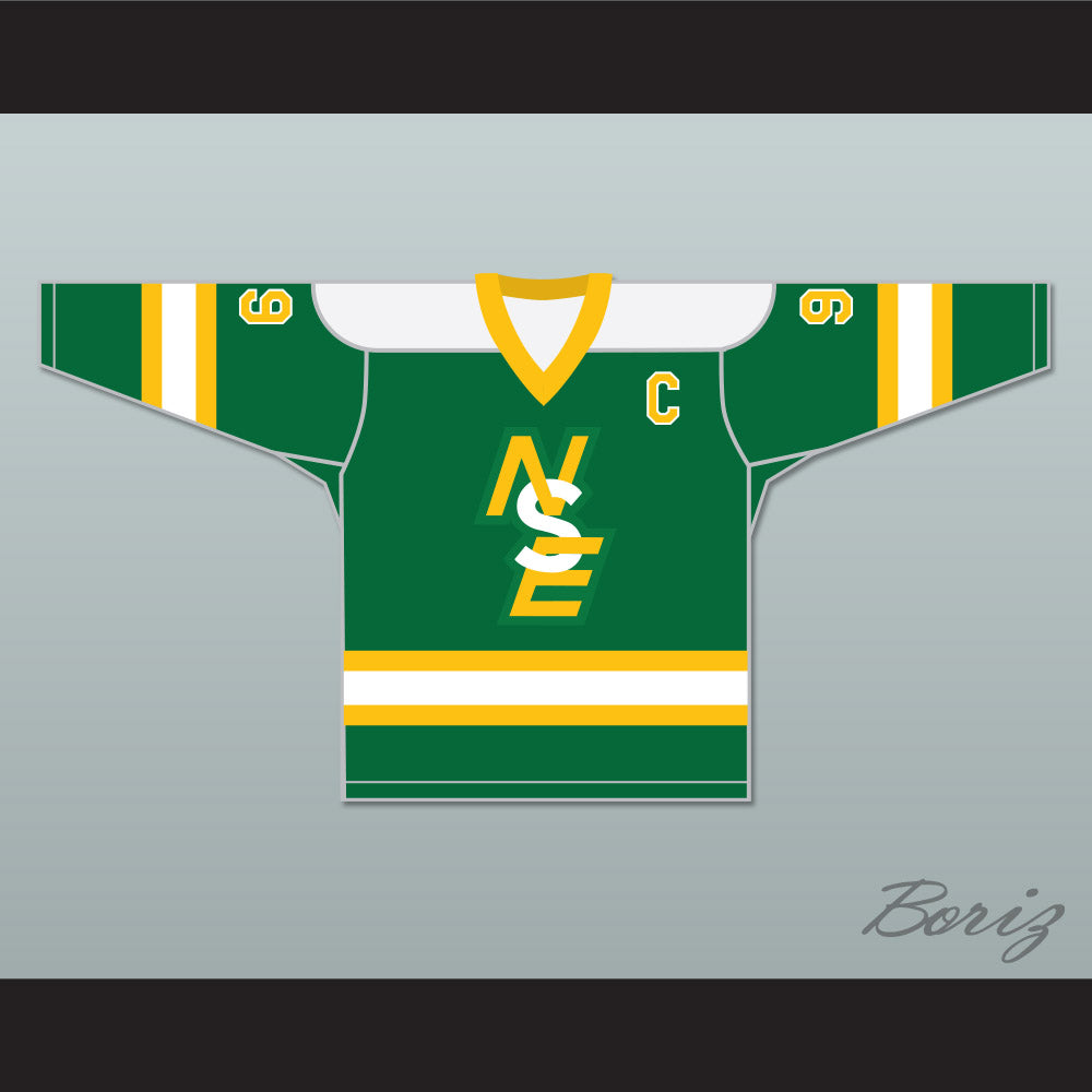 Wayne Gretzky 99 Brantford Nadrofsky Steelers Green Hockey Jersey Youth League
