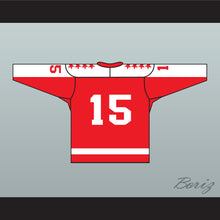 Load image into Gallery viewer, 1970 EHL Greensboro Generals Red Hockey Jersey