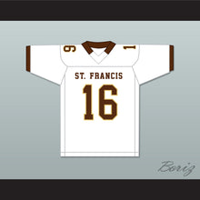 Load image into Gallery viewer, Greg Dulcich 16 Saint Francis High School Golden Knights White Football Jersey 1