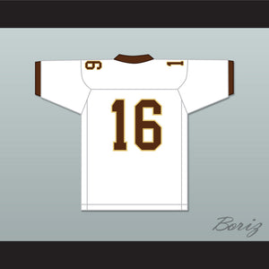 Greg Dulcich 16 Saint Francis High School Golden Knights White Football Jersey 1