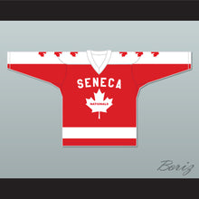 Load image into Gallery viewer, Wayne Gretzky 99 Seneca Nationals Hockey Jersey Metro Junior B Hockey League Red