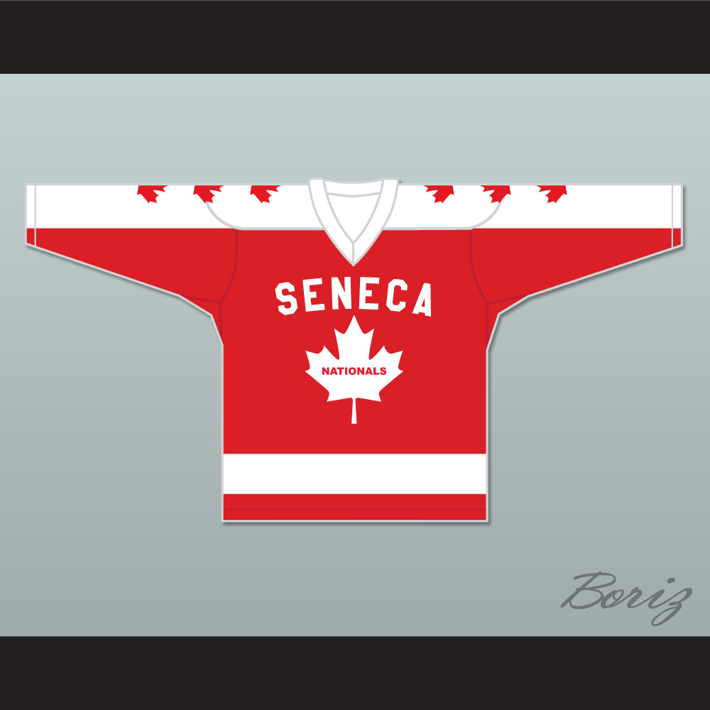 Wayne Gretzky 99 Seneca Nationals Hockey Jersey Metro Junior B Hockey League Red