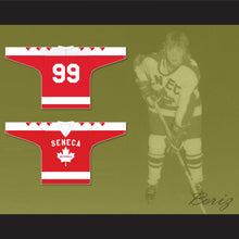 Load image into Gallery viewer, Wayne Gretzky 99 Seneca Nationals Hockey Jersey Metro Junior B Hockey League NN Red