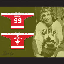Load image into Gallery viewer, Wayne Gretzky 99 Vaughan Nationals Hockey Jersey Metro Junior B Hockey League Red