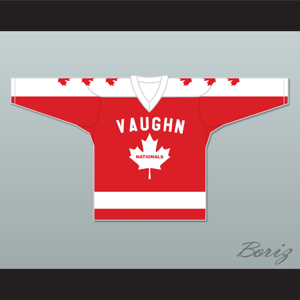 Wayne Gretzky 99 Vaughan Nationals Hockey Jersey Metro Junior B Hockey League NN Red