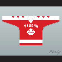 Load image into Gallery viewer, Wayne Gretzky 9 Vaughan Nationals Hockey Jersey Metro Junior B Hockey League Red