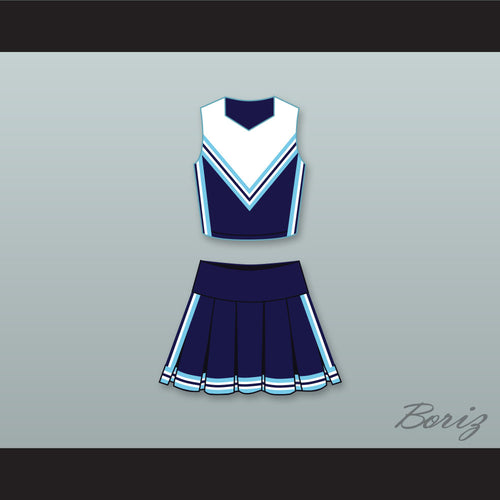 Grove High School Lions Navy Blue Cheerleader Uniform