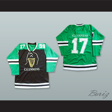 Load image into Gallery viewer, Guinness 1759 Black and Green Hockey Jersey