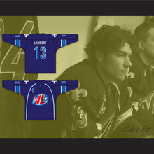 Load image into Gallery viewer, Guy Lambert 13 Le National de Quebec Home Hockey Jersey- Lance et compte (He Shoots, He Scores)