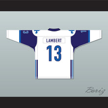 Load image into Gallery viewer, Guy Lambert 13 Le National de Quebec Away Hockey Jersey- Lance et compte (He Shoots, He Scores)