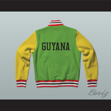 Load image into Gallery viewer, Guyana Varsity Letterman Jacket-Style Sweatshirt