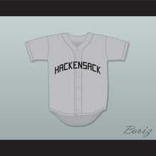 Load image into Gallery viewer, John Candy Spike Nolan 3 Hackensack Bulls Gray Baseball Jersey Brewster&#39;s Millions