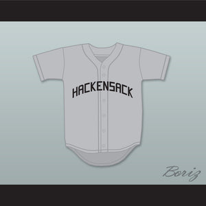 John Candy Spike Nolan 3 Hackensack Bulls Gray Baseball Jersey Brewster's Millions