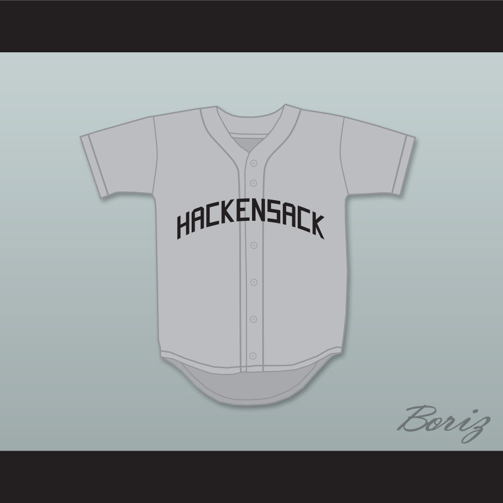 John Candy Spike Nolan 3 Hackensack Bulls Gray Baseball Jersey Brewster's Millions