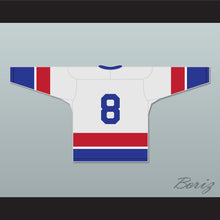 Load image into Gallery viewer, Adam Sandler Happy Gilmore 8 Hockey Jersey No Name