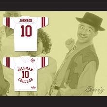 Load image into Gallery viewer, Ronald 'Ron' Johnson 10 Hillman College White Football Jersey with Eagle Patch A Different World