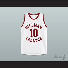 Load image into Gallery viewer, Ronald 'Ron' Johnson 10 Hillman College White Basketball Jersey A Different World