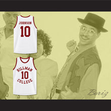 Load image into Gallery viewer, Ronald 'Ron' Johnson 10 Hillman College White Basketball Jersey A Different World