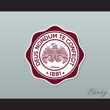 Load image into Gallery viewer, Ronald 'Ron' Johnson 10 Hillman College Maroon Basketball Jersey with Eagle Patch